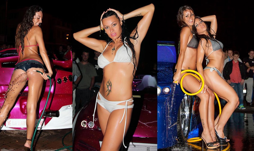Sexy Car Wash: lavaggi hot alla Tuning Night