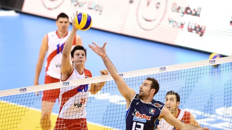 Volley: L'Italia cede 3-1 alla Serbia