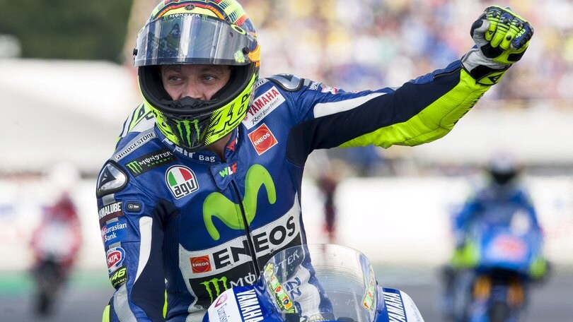 MotoGp Yamaha, Rossi: «Prima fila fondamentale per domani»