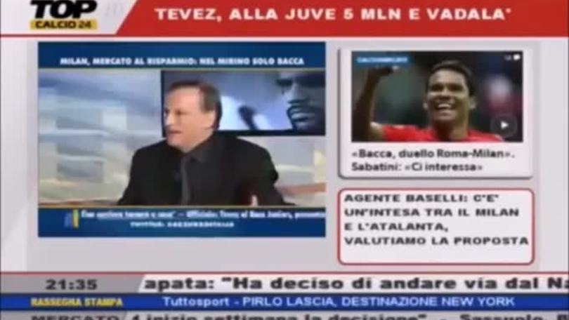 Suma: «Bacca tienitelo». Ordine: «Tanto non va al Milan»