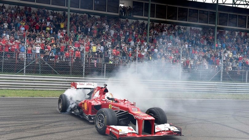 Ferrari show a Budapest con Vettel e la FXX K