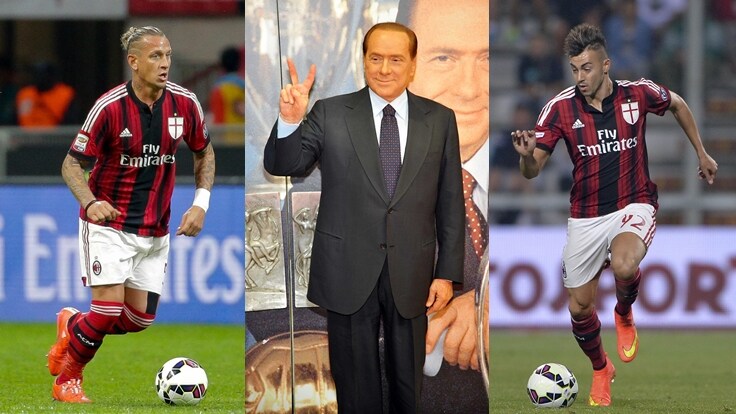 Esclusivo: ecco il Milan di Berlusconi con Mexes ed El Shaarawy a centrocampo