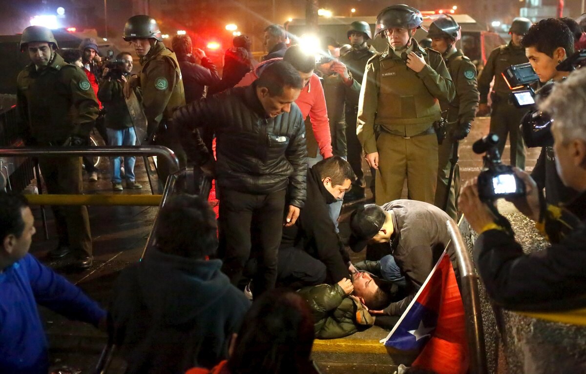 Coppa America, disordini dopo la vittoria del Cile
