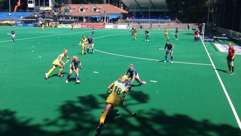 Hockey prato, l'Italia ko con le maestre australiane