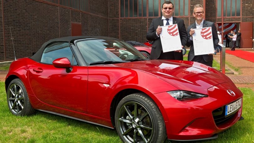 Mazda MX-5 vince "l'oscar" del design Red Dot Award