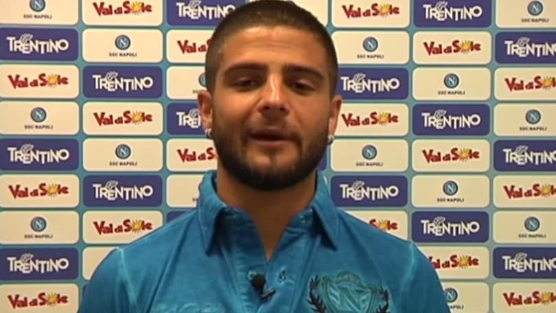 Napoli, ecco Insigne: «Vi aspettiamo tutti a Dimaro»
