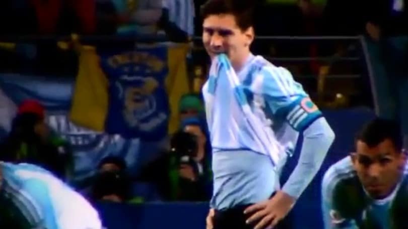 Messi inedito: che sofferenza i rigori!