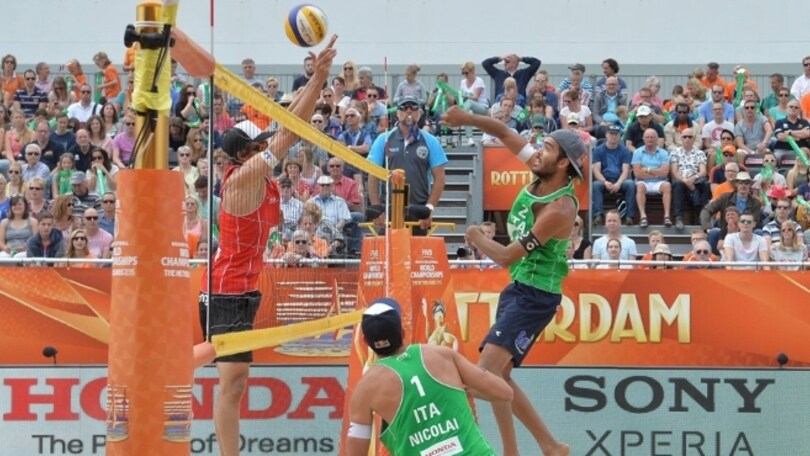 Beach Volley: Mondiali, Lupo-Nicolai si fermano ai sedicesimi