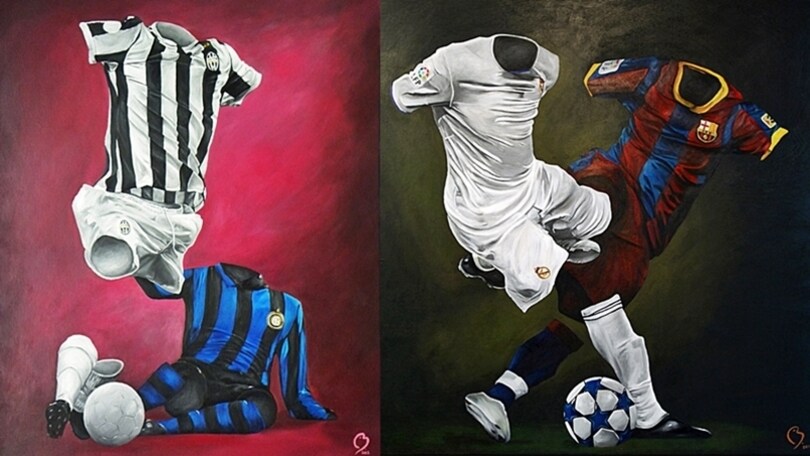 L'arte incontra il calcio: le opere di Betirri Bengston