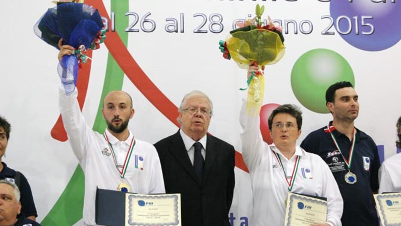 Raffa, Luccarini e Di Nicola le star dei Tricolori di Roma