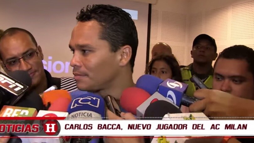 Bacca: «Ho firmato per il Milan per 5 stagioni»