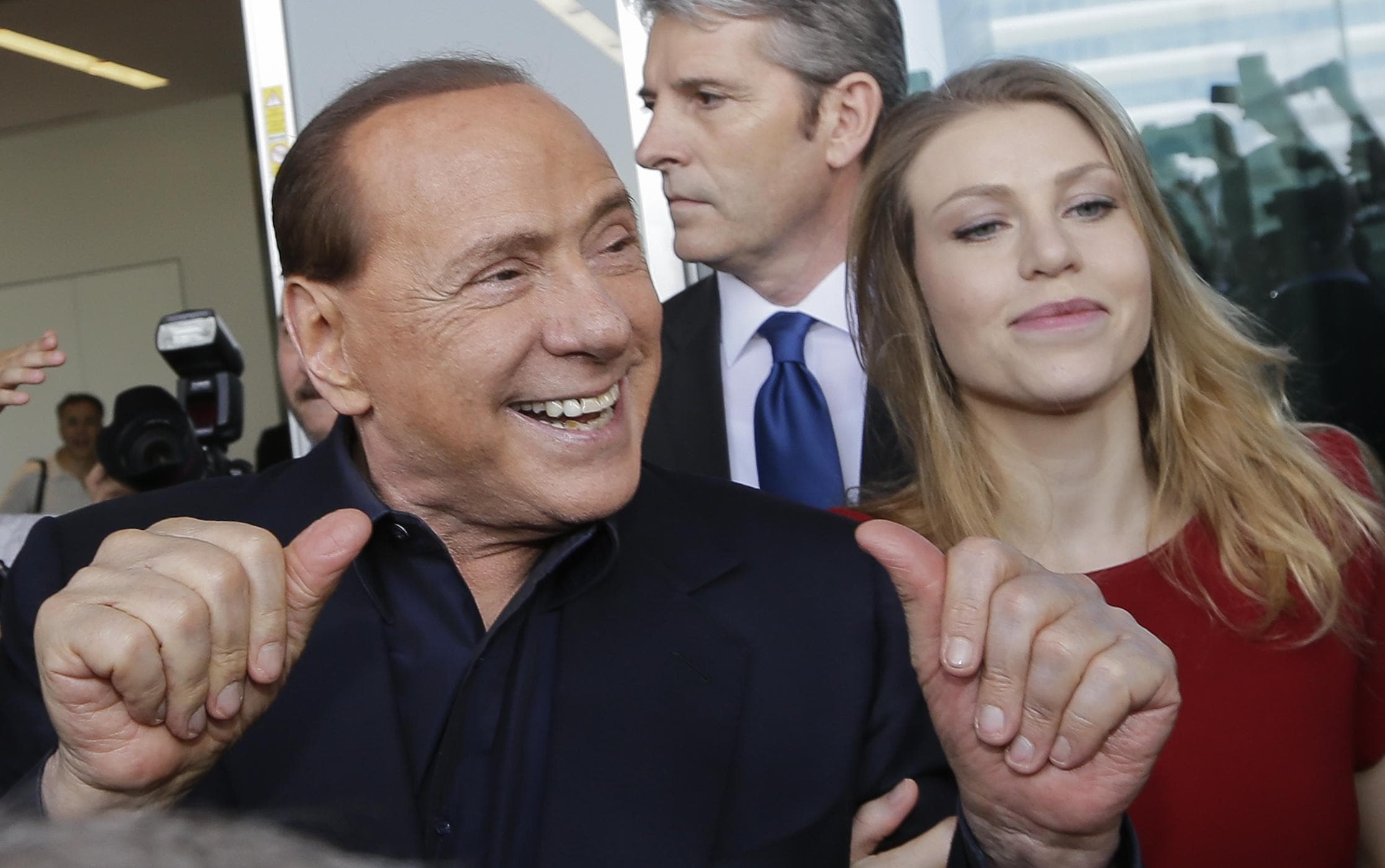 Silvio e Barbara, che coppia a Casa Milan!