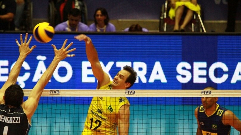 Volley: Cuore azzurro, domato il Brasile al tie break