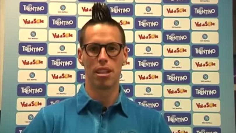 Hamsik ai tifosi: "Venite a Dimaro"