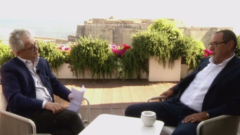 Sarri: «De Laurentiis con me ha fatto una scelta di rottura»