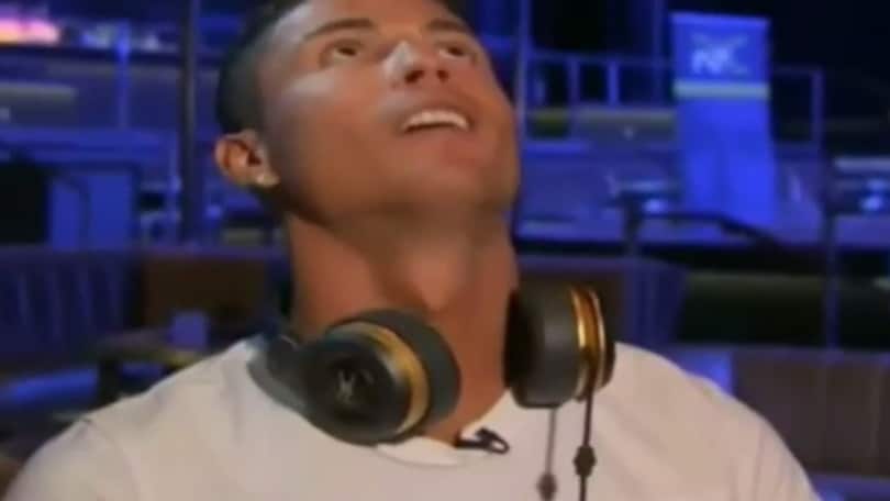 La domanda di mercato fa arrabbiare Cristiano Ronaldo e lui lascia l'intervista