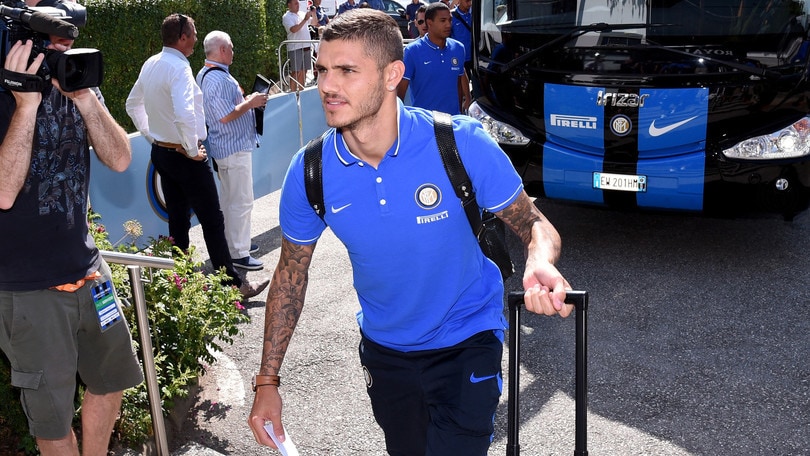 Icardi guida l'Inter in ritiro