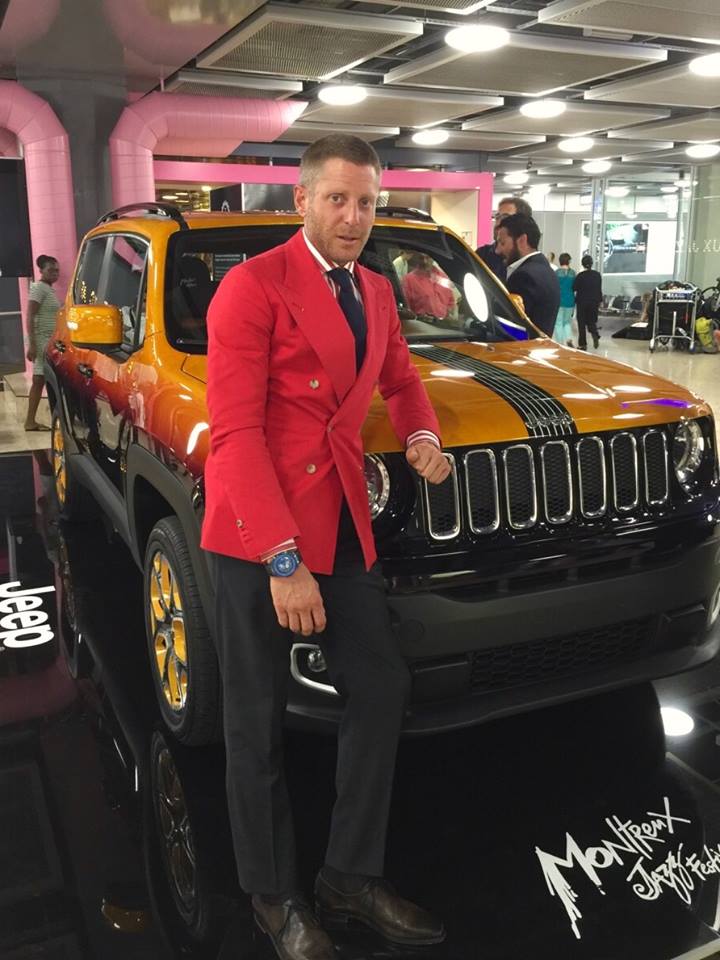 Lapo Elkann customizza la Renegade a suon di rock