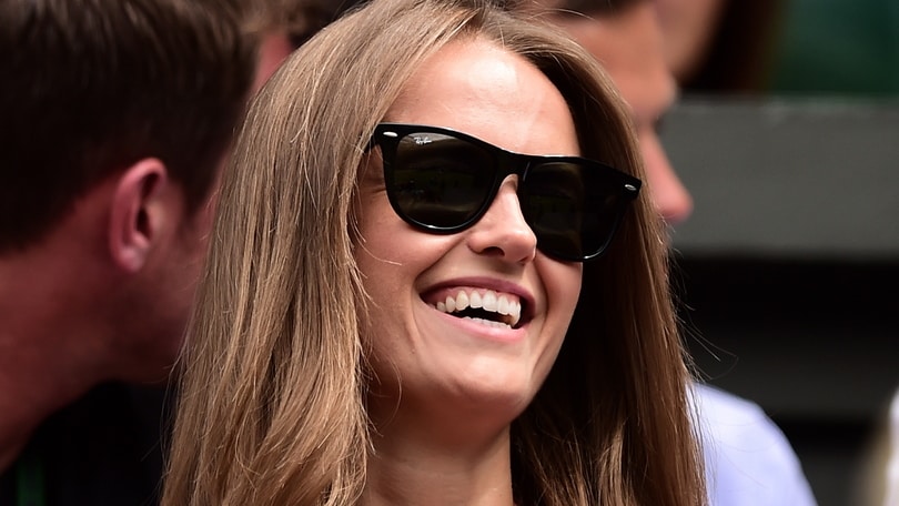 Kim Murray, scherzi e risate sugli spalti di Wimbledon