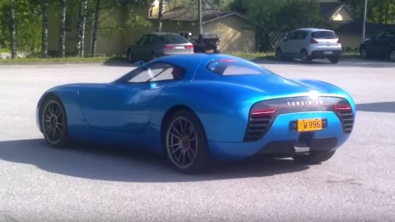 Toroidion, l'elettrica da 1340 cv su strada