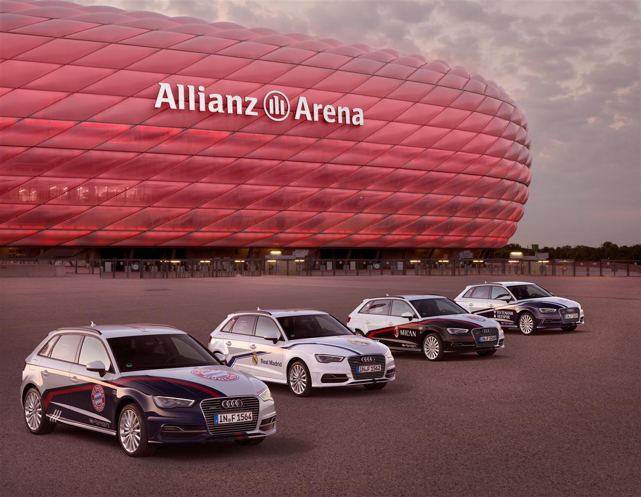 Audi porta Milan e Real nella tana del Bayern