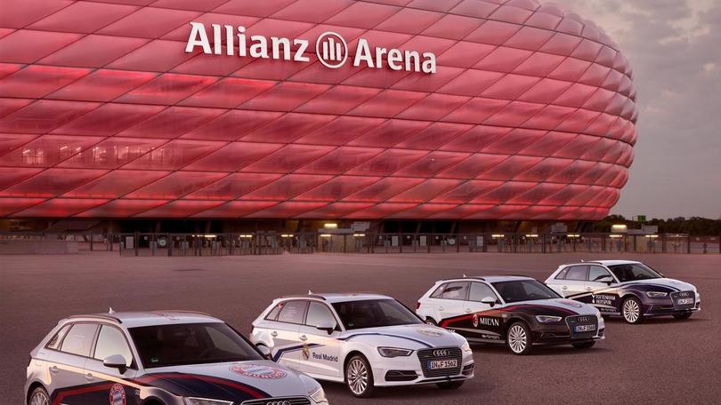 Audi porta Milan e Real nella tana del Bayern