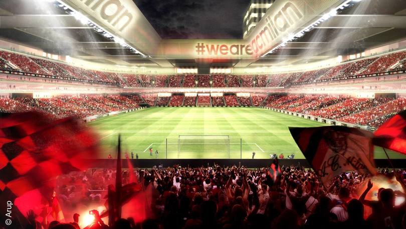 FOTO Milan, come sarà il nuovo stadio al Portello