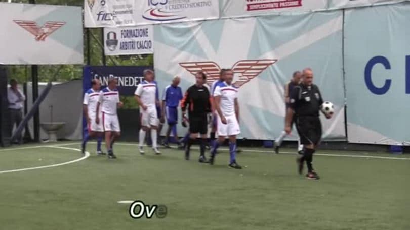 Gol ed emozioni nella fossa - Over 50 Circolo Aniene e Over 60 Lazio Tevere Remo