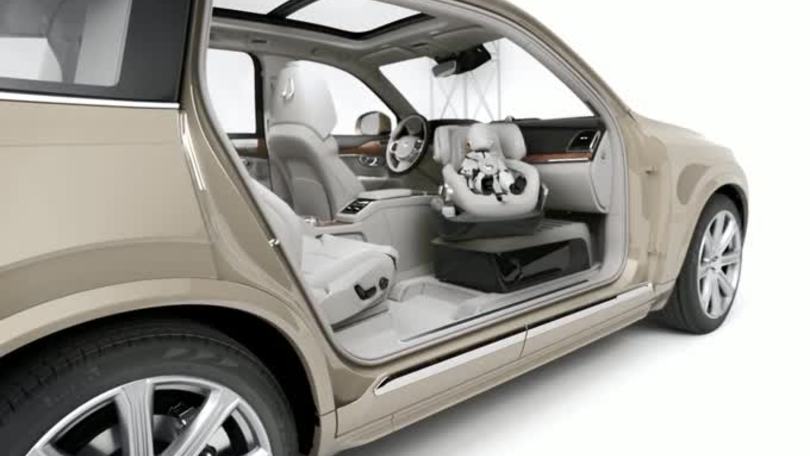 Volvo inventa il seggiolino auto hi-tech