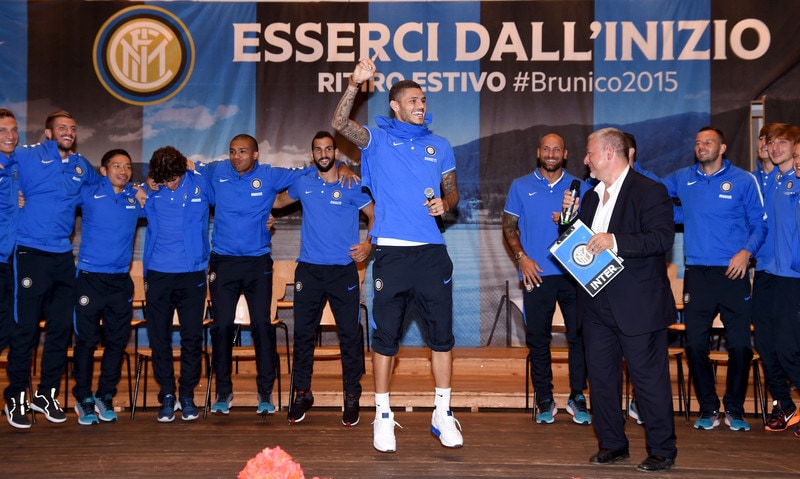 Inter: il club si presenta, che festa a Brunico