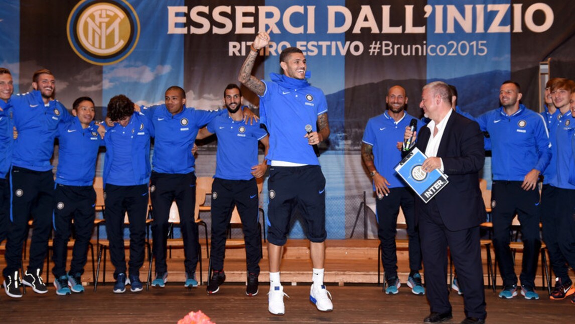 Inter: il club si presenta, che festa a Brunico