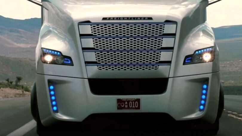 Il super truck Mercedes a guida autonoma