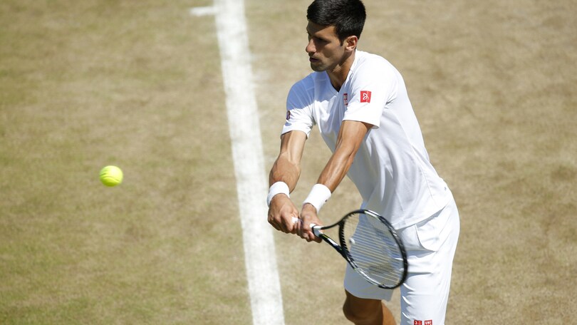 Wimbledon: per Djokovic quota rasoterra con Gasquet