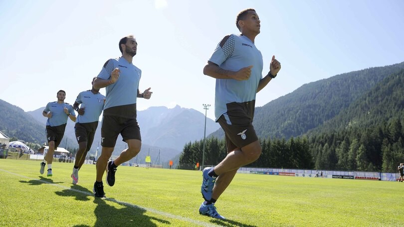 La Lazio va di corsa: Morrison in gruppo