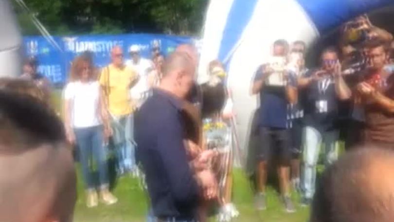 Pioli inaugura il Lazio Style Village