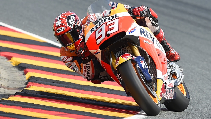 MotoGp Sachsenring, Marquez: «Gran tempo, ma sarà dura»