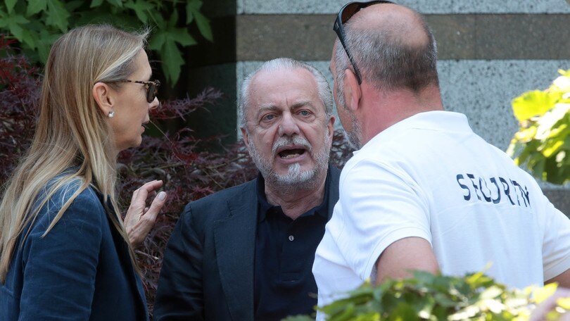 Inizia il ritiro del Napoli. Arriva anche De Laurentiis