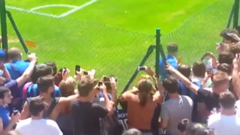 Che entusiasmo per Shaqiri