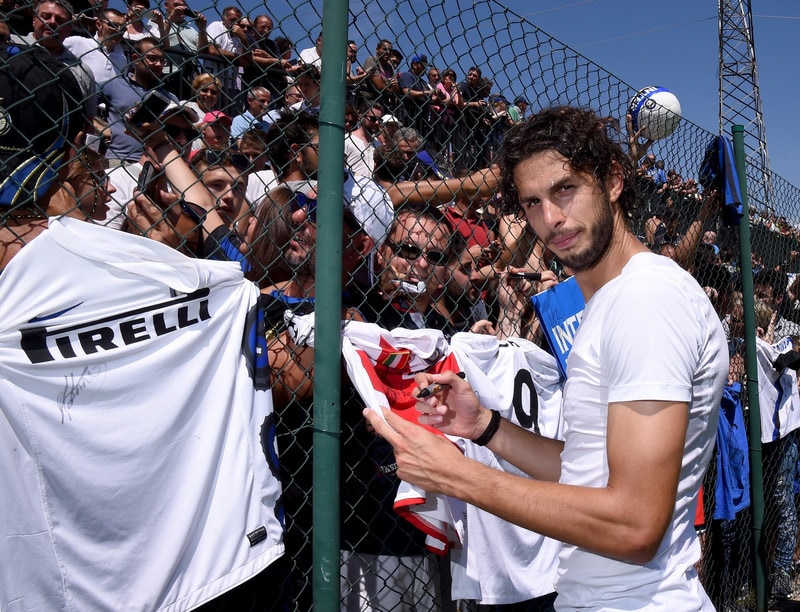 Inter: selfie e autografi a Brunico