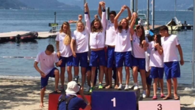 Nuoto di fondo: trionfo azzurro agli Europei giovanili