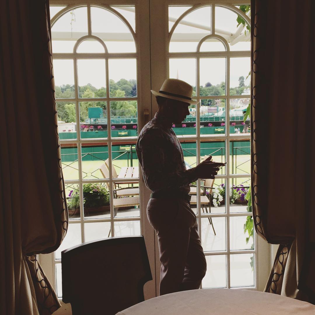 Hamilton vestito male: niente finale di Wimbledon