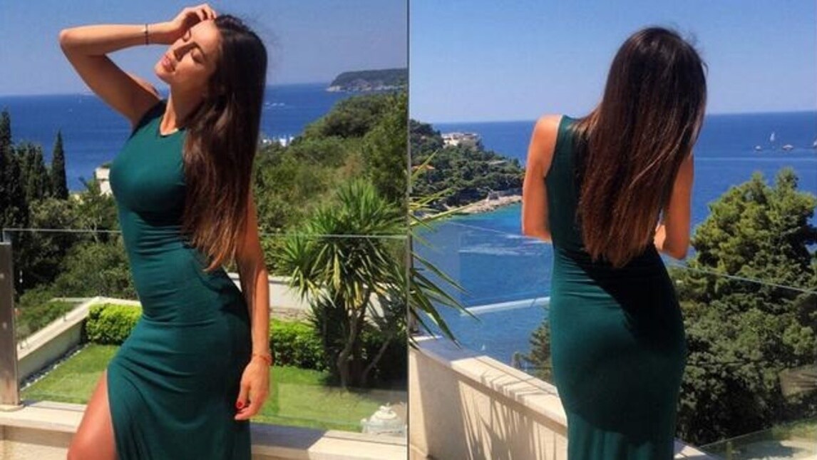 <p>La modella-attrice bosniaca è la dolce metà dell'attaccante nel mirino della Roma</p>
