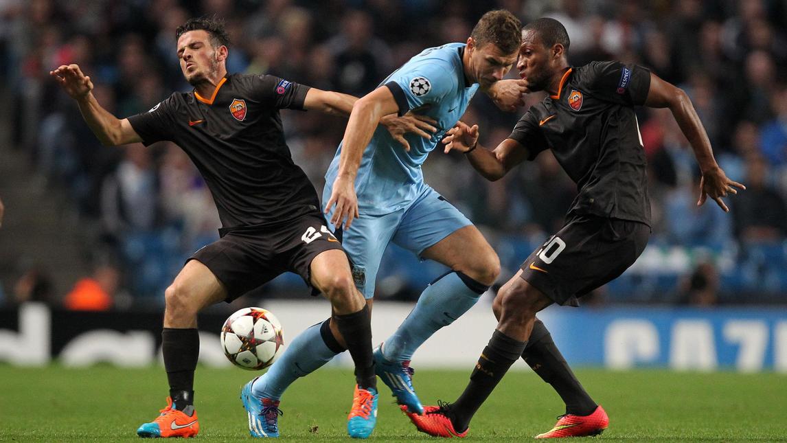 Roma, quando Dzeko ha sfidato i giallorossi