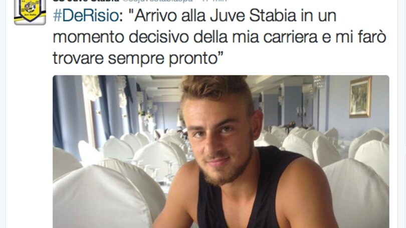 Juve Stabia, De Risio il rinforzo per Ciullo