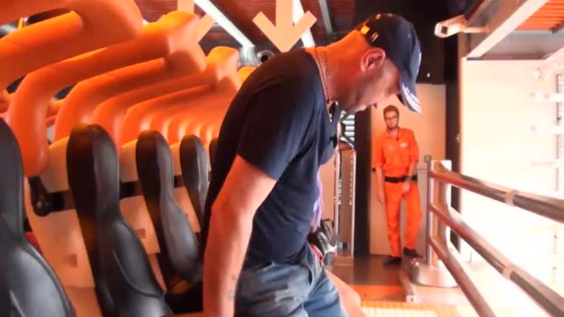 Zenga si diverte a Gardaland