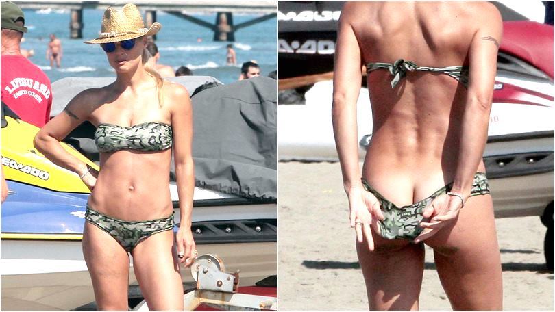 Michelle Hunziker, incidente sexy a Forte dei Marmi