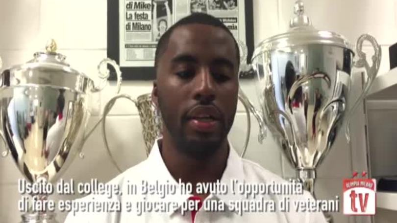 Jamel McLean: "Felice di essere a Milano"