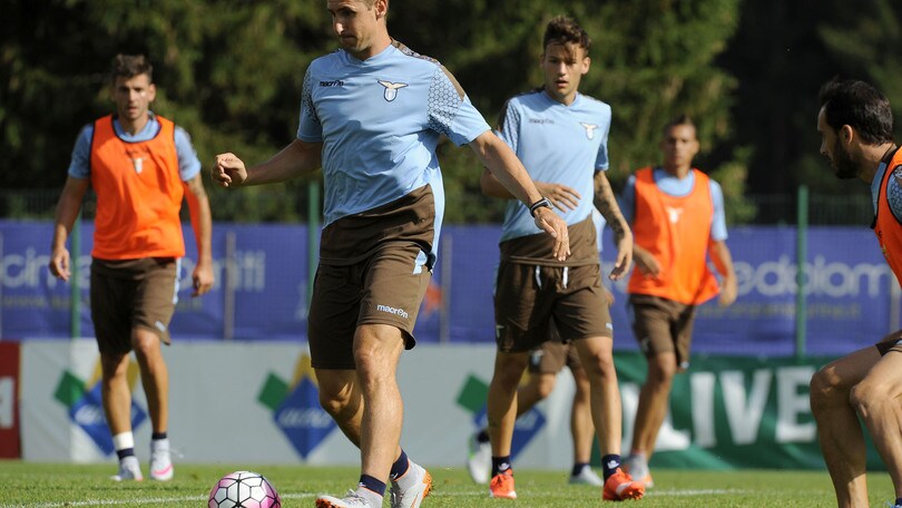 Lazio, Klose dà l'esempio in ritiro