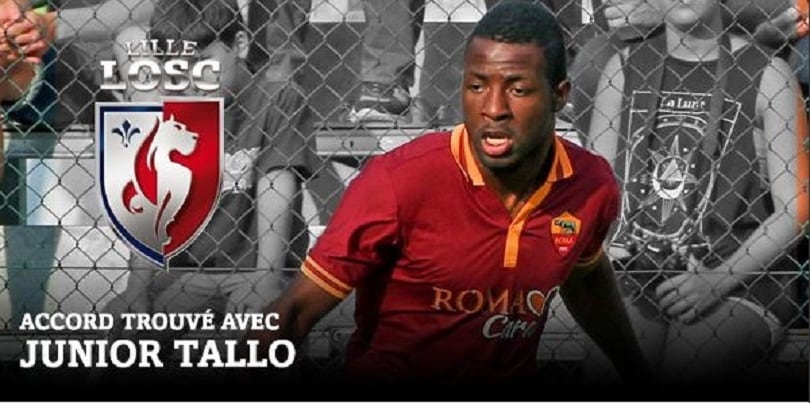 Roma, è ufficiale: Tallo ceduto al Lille