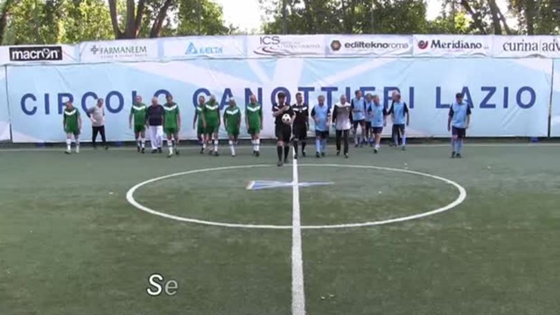 Gol ed emozioni nella fossa - over 60 Canottieri Lazio - Parioli